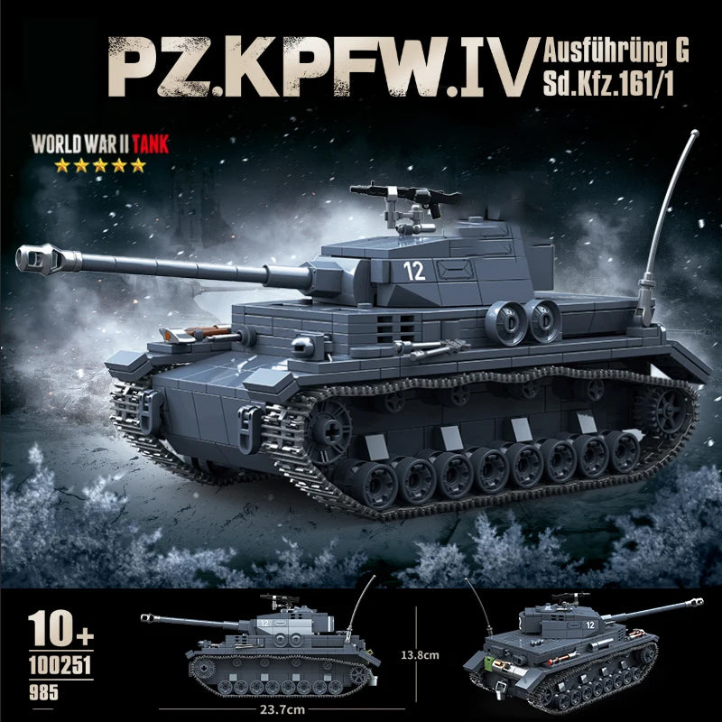 BRICK PANZER IV