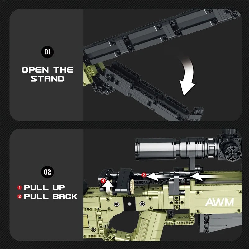 BRICK ARSENAL TOY AWM™