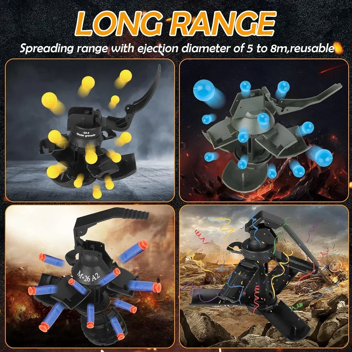 Tactical Toy Grenades