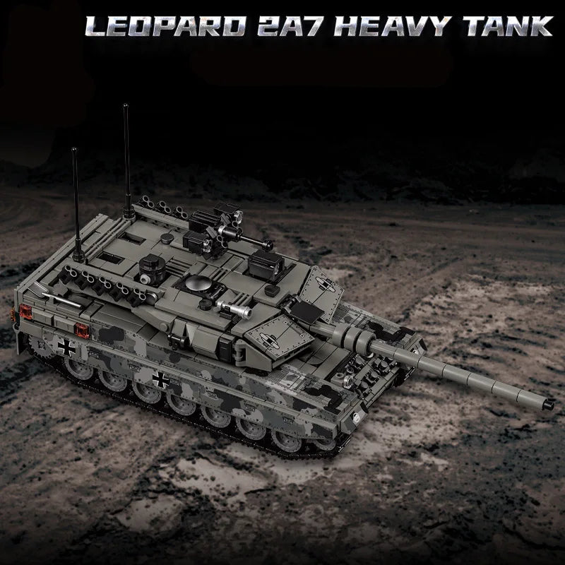 BRICK LEOPARD MAIN BATTLE TANK