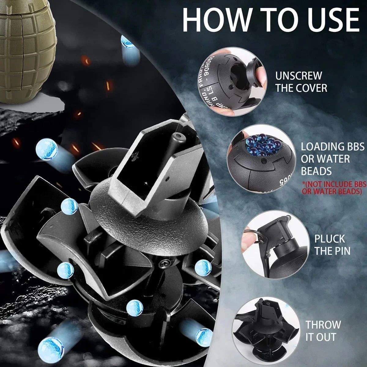 Tactical Toy Grenades