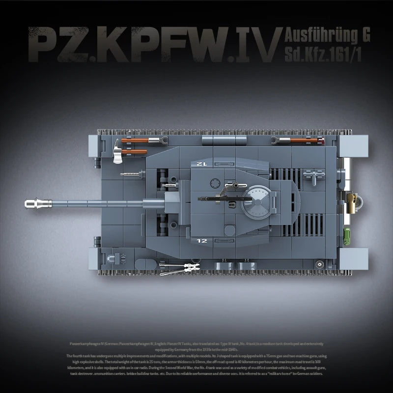 BRICK PANZER IV