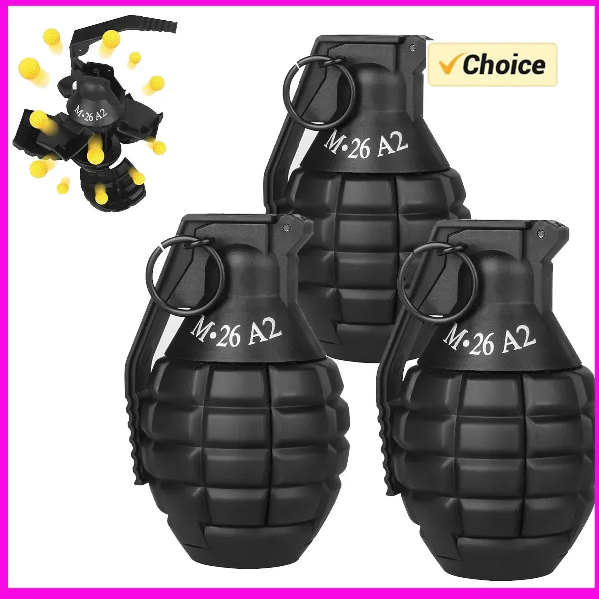 Tactical Toy Grenades