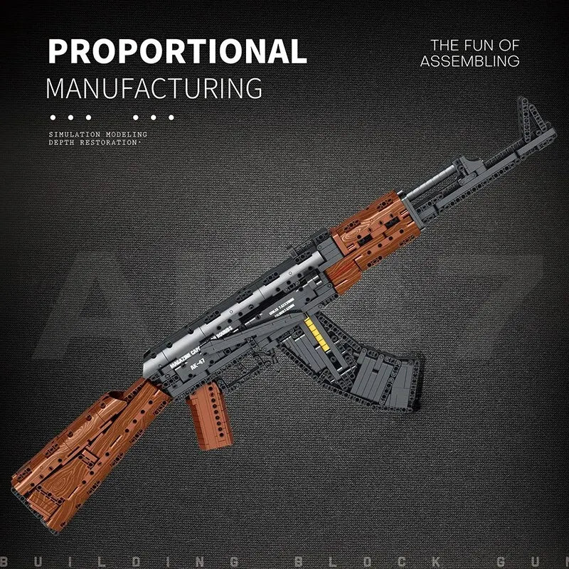BRICK ARSENAL TOY AK47™
