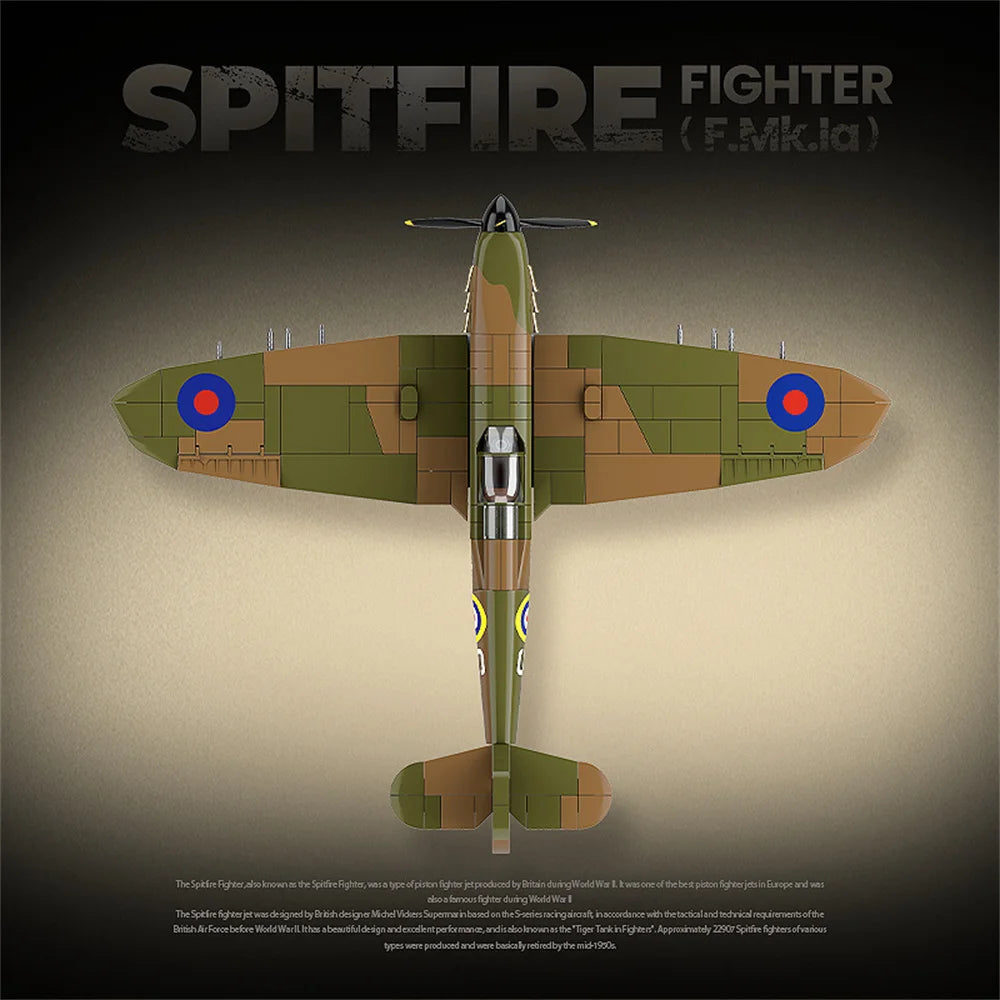 BRICK SUPERMARINE SPITFIRE