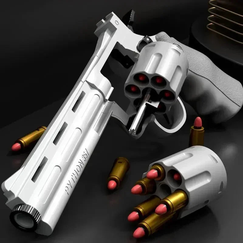 Bullet Accessory For ZP5 357 Revolver Launcher EVA Soft Dart Bullet and Shell For Airsoft Toy Gun