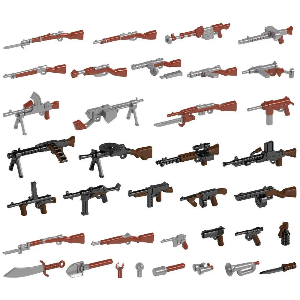 BRICK WW2 COMPLETE WEAPONS PACK