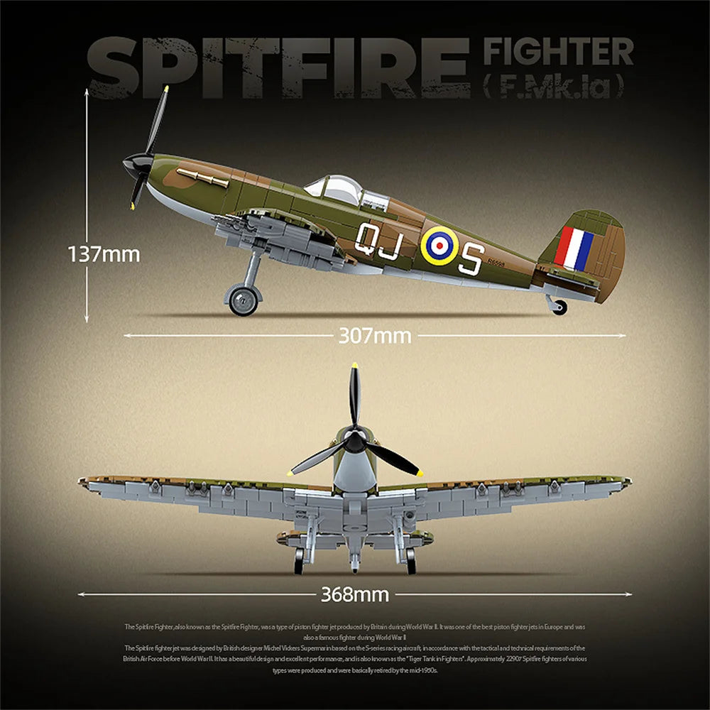 BRICK SUPERMARINE SPITFIRE