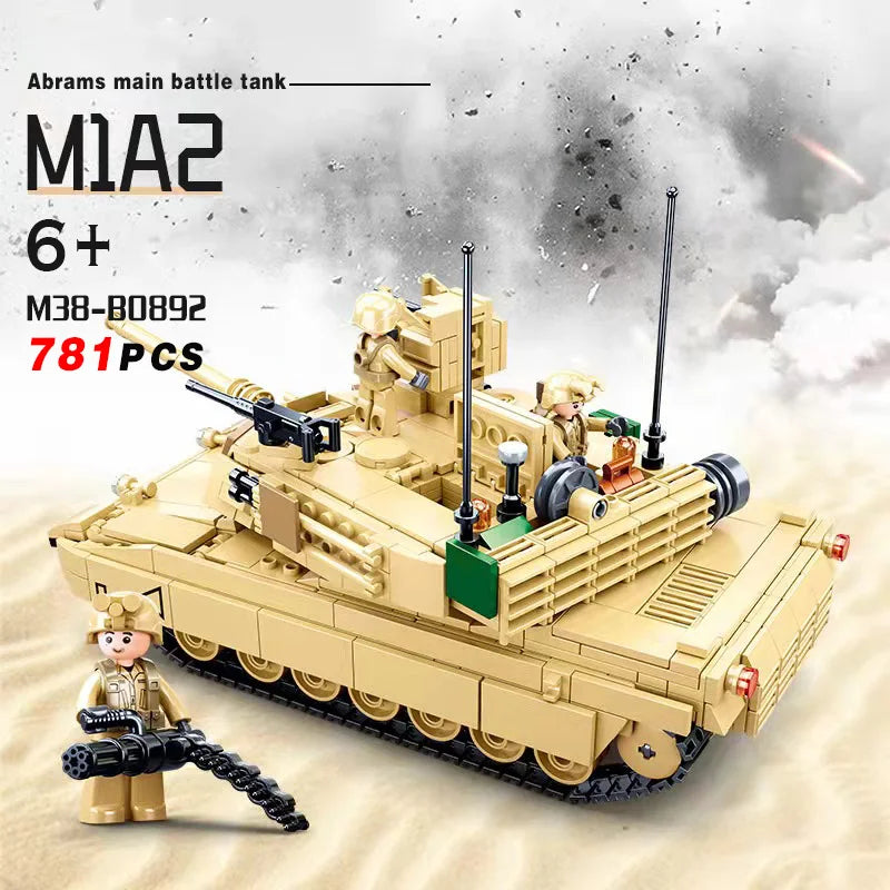 BRICK ARMORED M1A2 ABRAMS