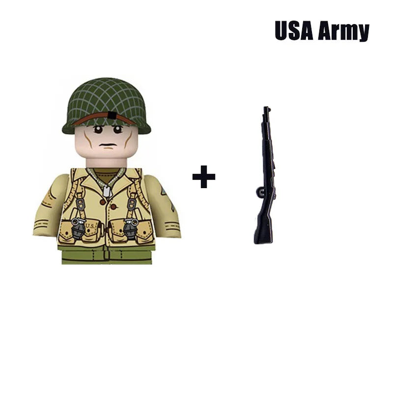 BRICK US ARMY RANGERS (4 Pack)