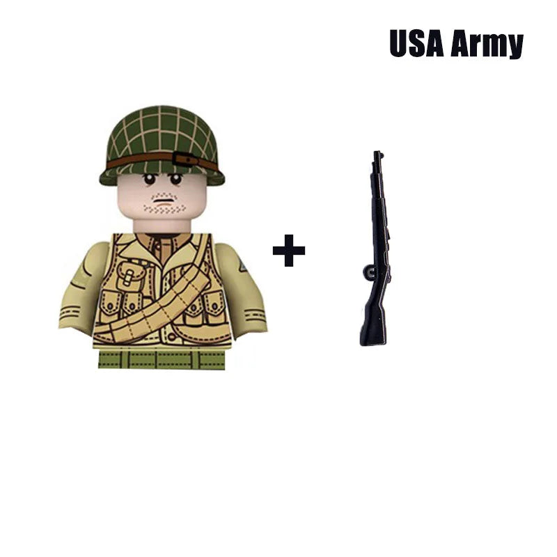 BRICK US ARMY RANGERS (4 Pack)