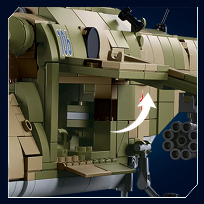 BRICK MI-24S HIND