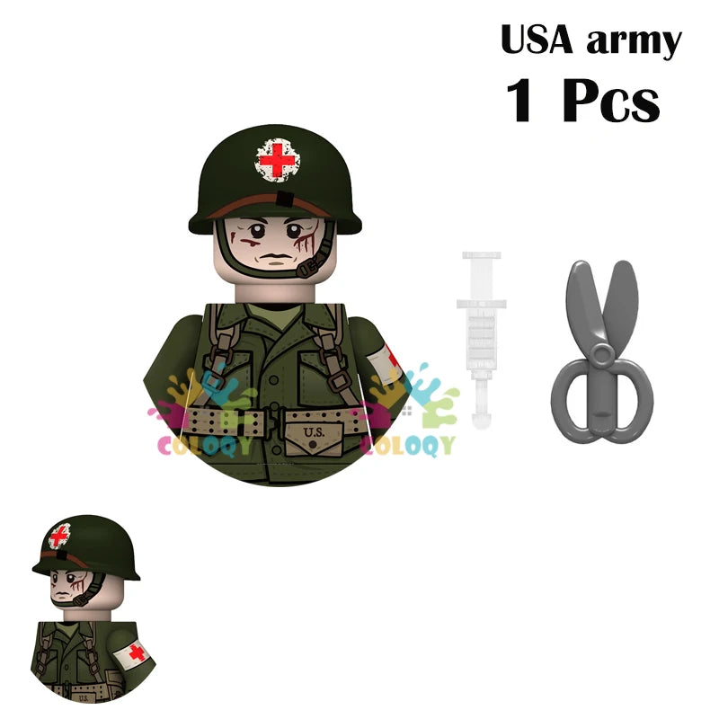 BRICK US ARMY RANGERS (4 Pack)