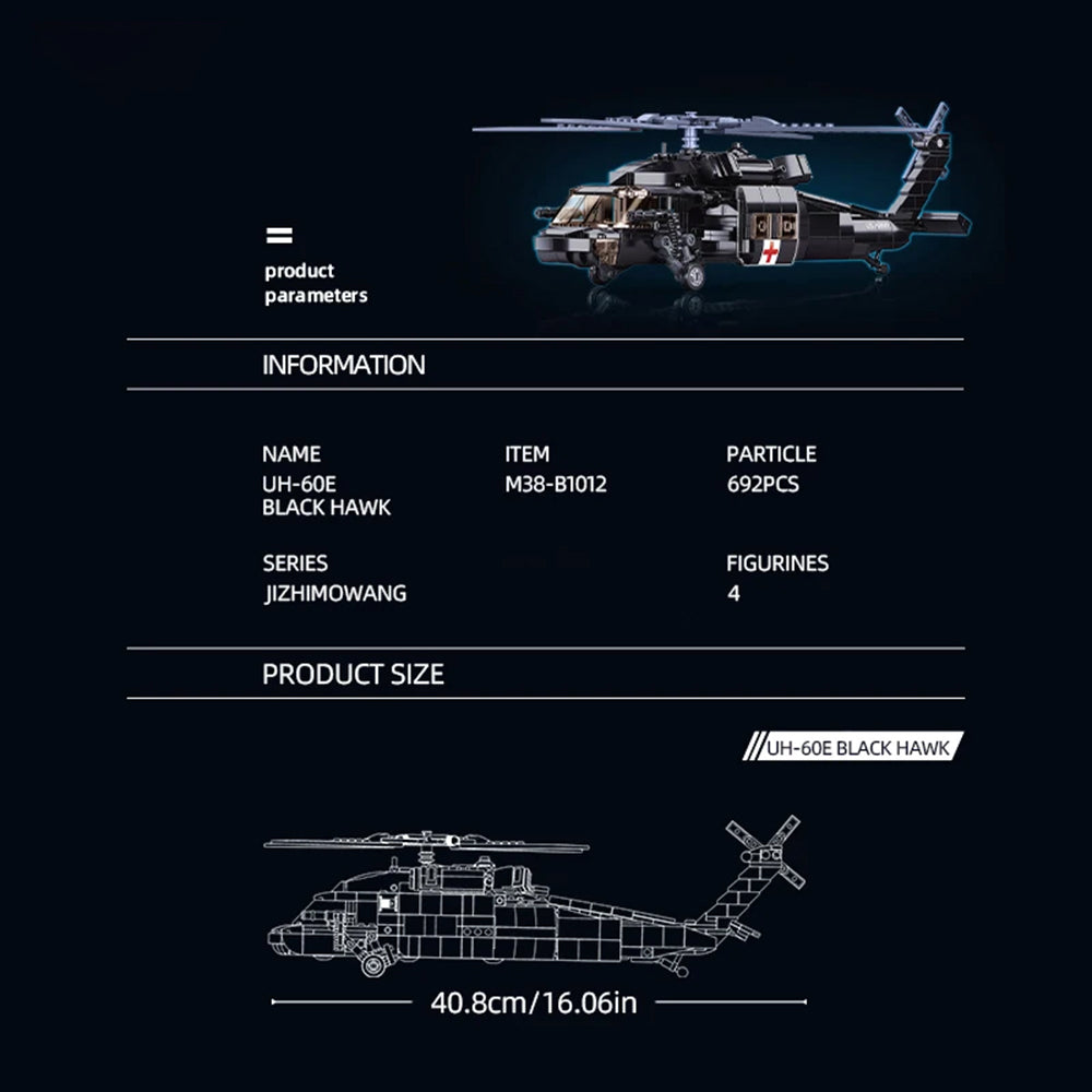 BRICK UH-60L BLACK HAWK