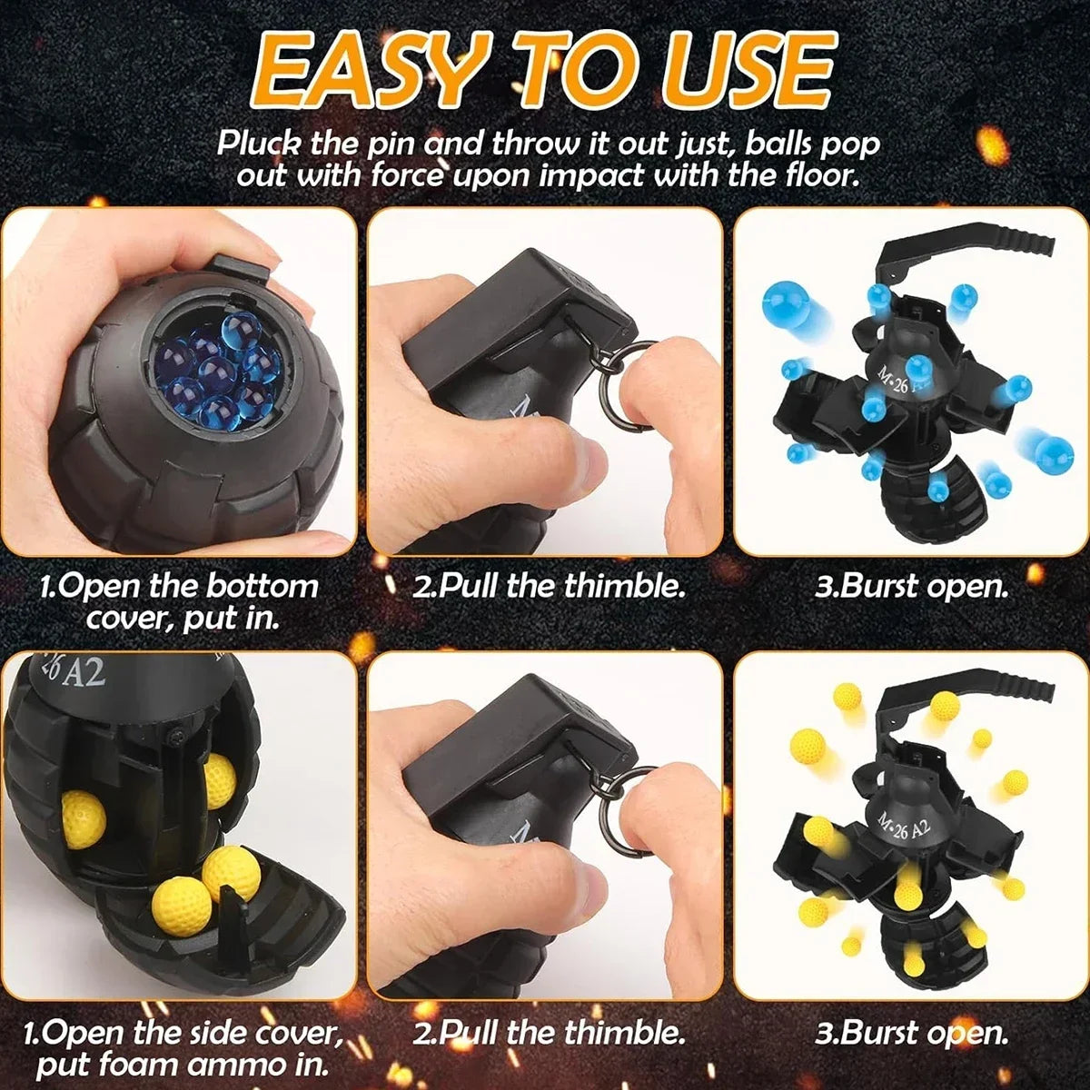 Tactical Toy Grenades