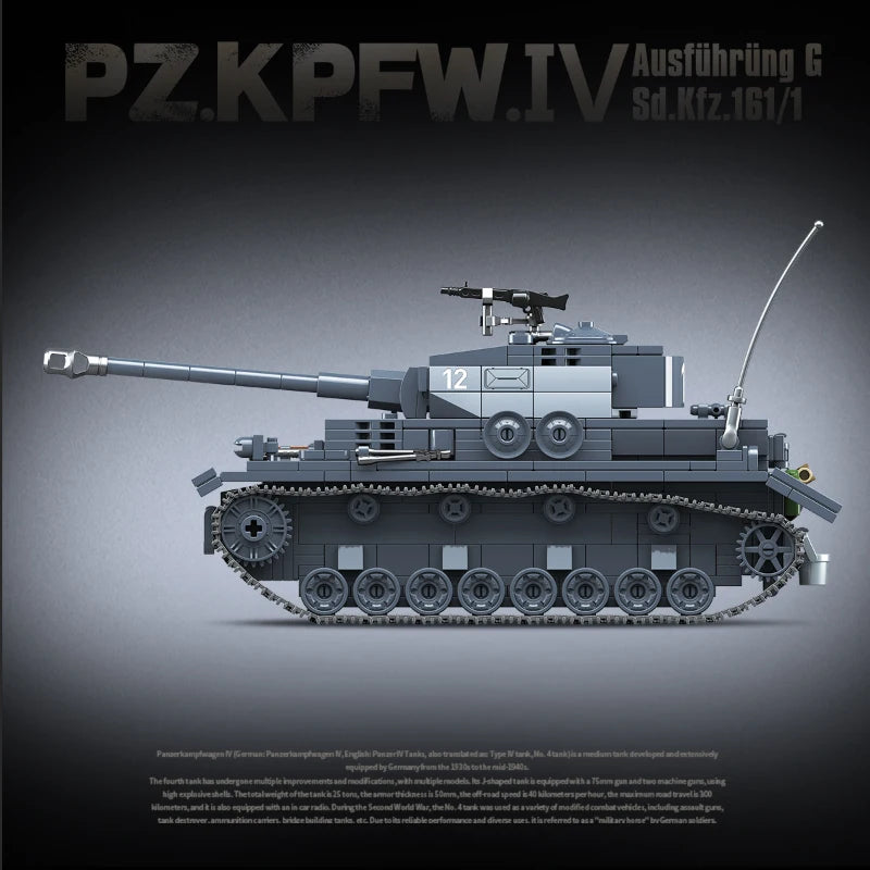 BRICK PANZER IV
