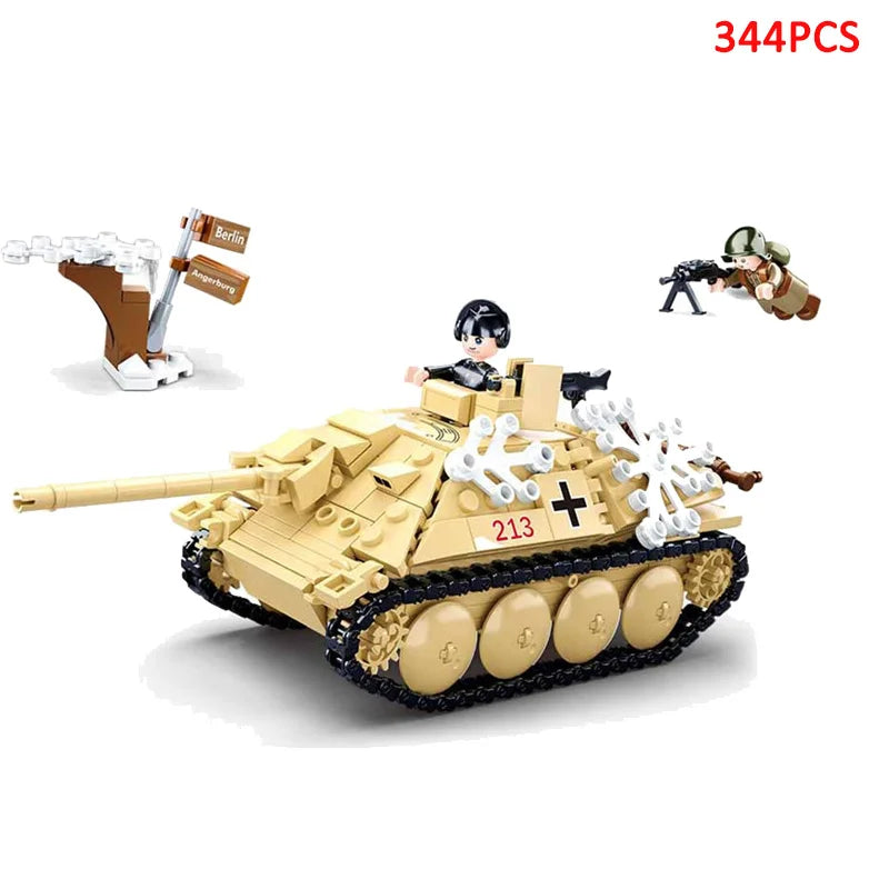 WW2 Military Humvee Jeep H1 Army Friends Car Mould King Building Bricks Classic Moc Blocks Action Figures Toys Boys Gift