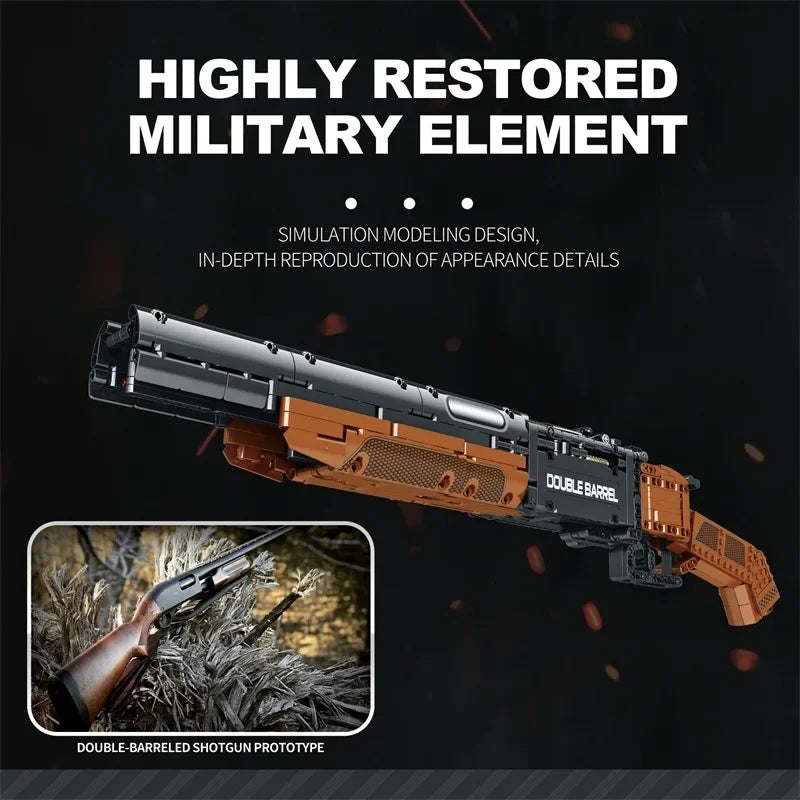 BRICK ARSENAL TOY DOUBLE BARREL™