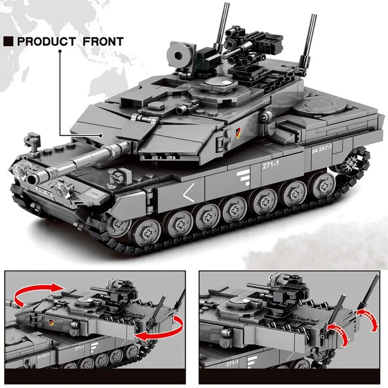 BRICK ARMORED BRITISH CHALLENGER