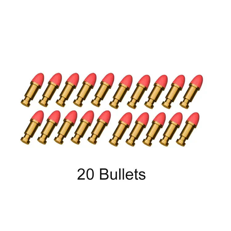 Bullet Accessory For ZP5 357 Revolver Launcher EVA Soft Dart Bullet and Shell For Airsoft Toy Gun