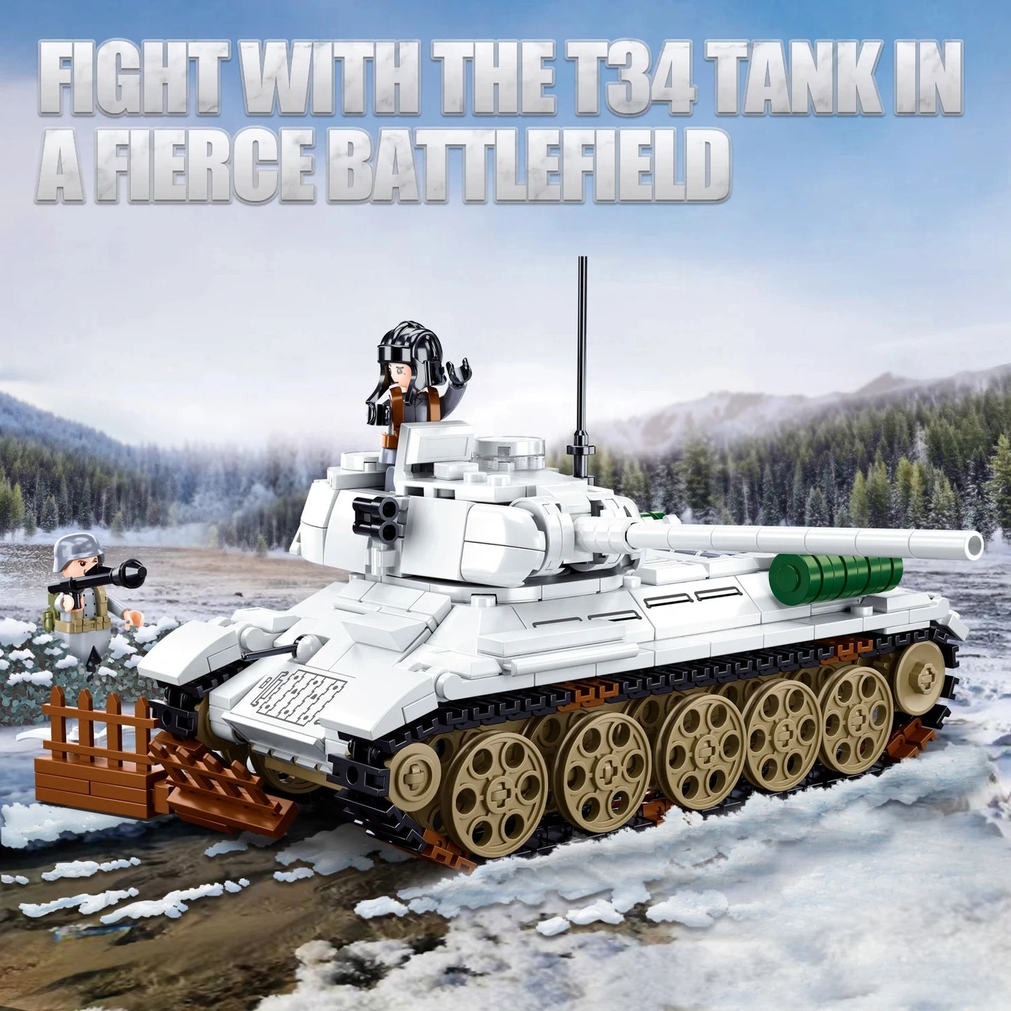 BRICK T34-85