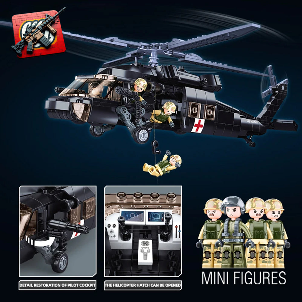 BRICK UH-60L BLACK HAWK