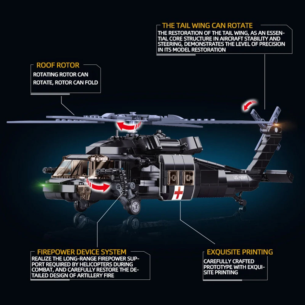 BRICK UH-60L BLACK HAWK