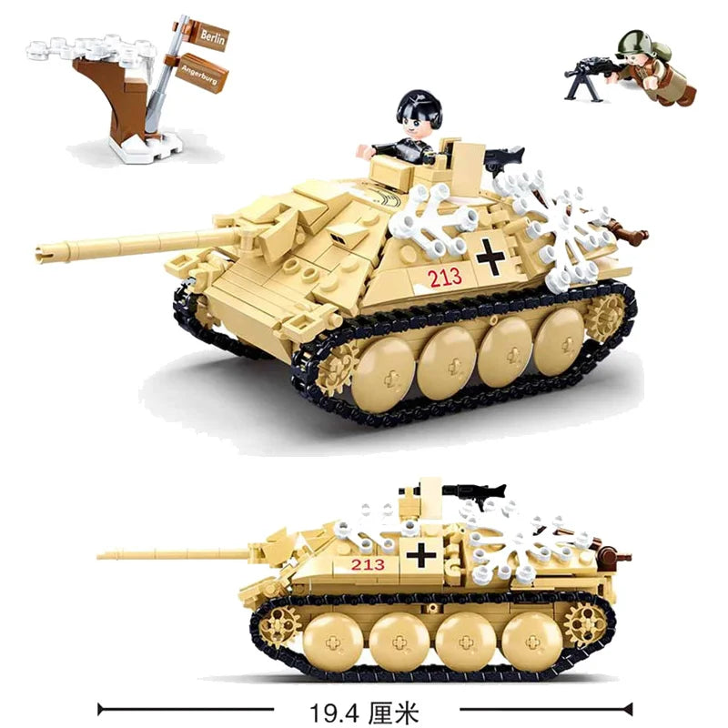 WW2 Military Humvee Jeep H1 Army Friends Car Mould King Building Bricks Classic Moc Blocks Action Figures Toys Boys Gift