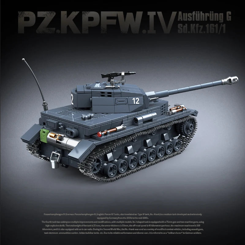 BRICK PANZER IV
