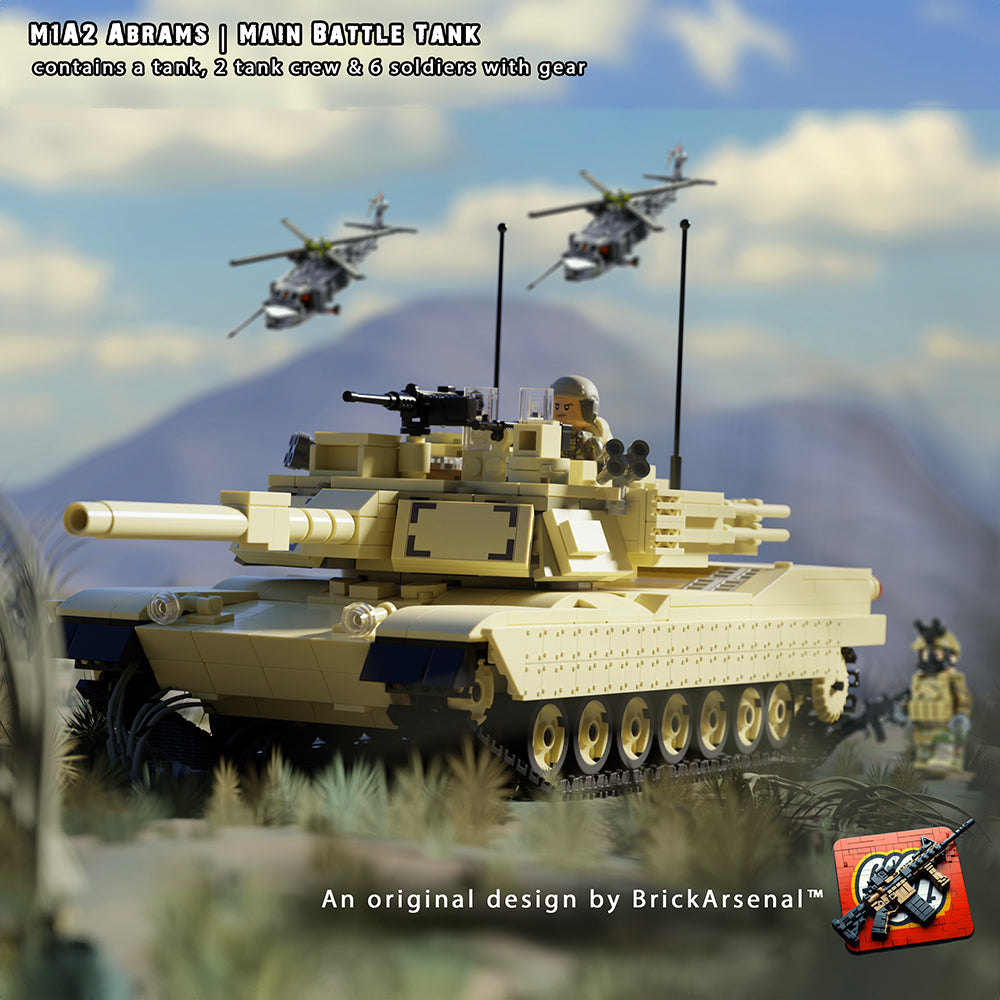 BRICK ARMORED M1A2 ABRAMS