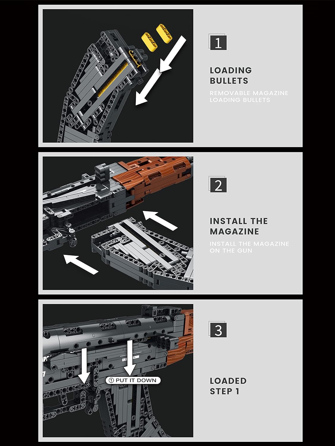 BRICK ARSENAL TOY AK47™