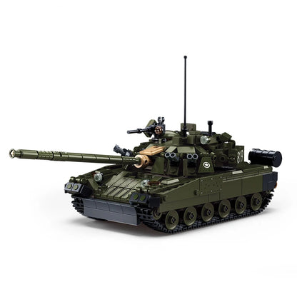 BRICK T-80B MAIN BATTLE TANK