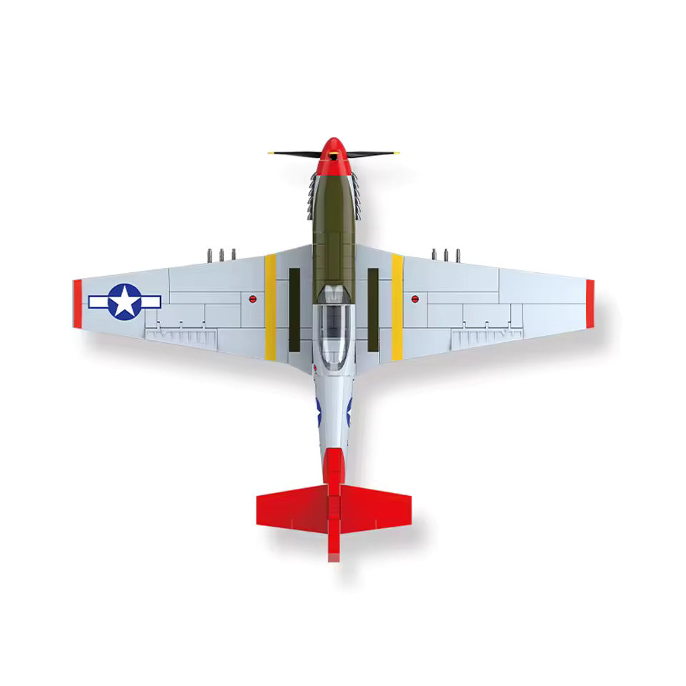 BRICK P-51 MUSTANG SPITFIRE