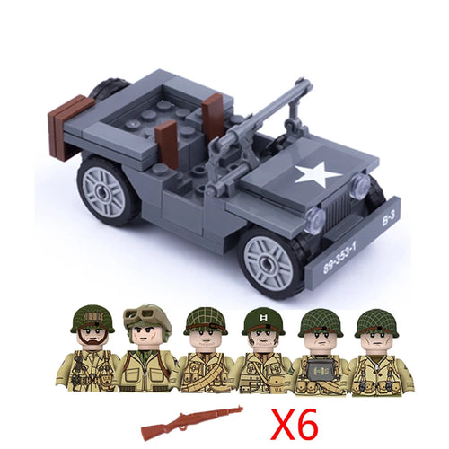 BRICK US RANGERS WILLIES JEEP SQUAD